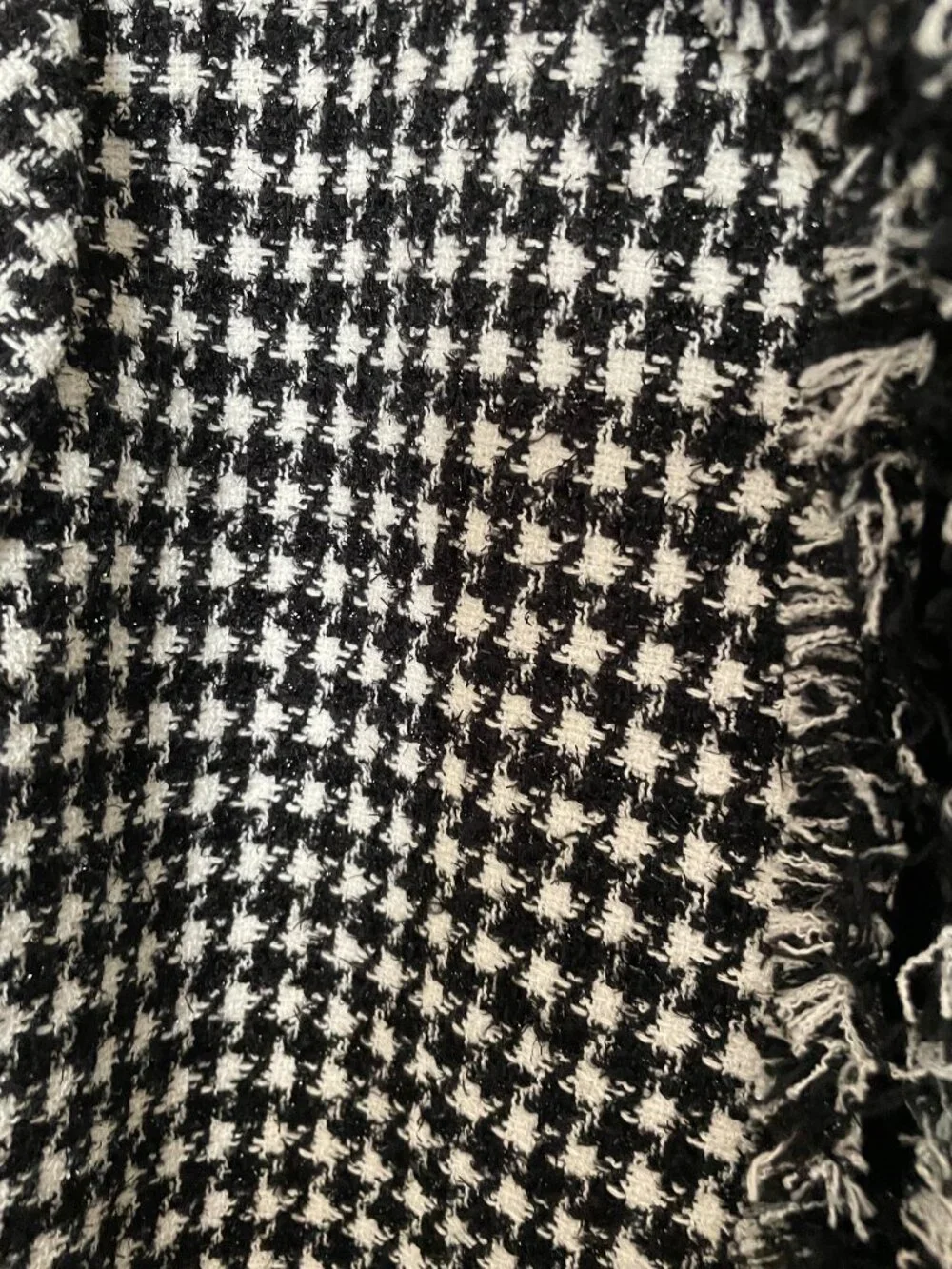 Kate Spade Houndstooth Tweed Jacket